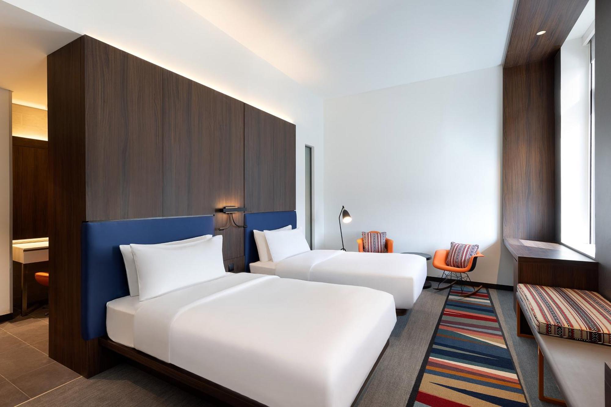 Aloft Dubai Airport Hotell Exteriör bild