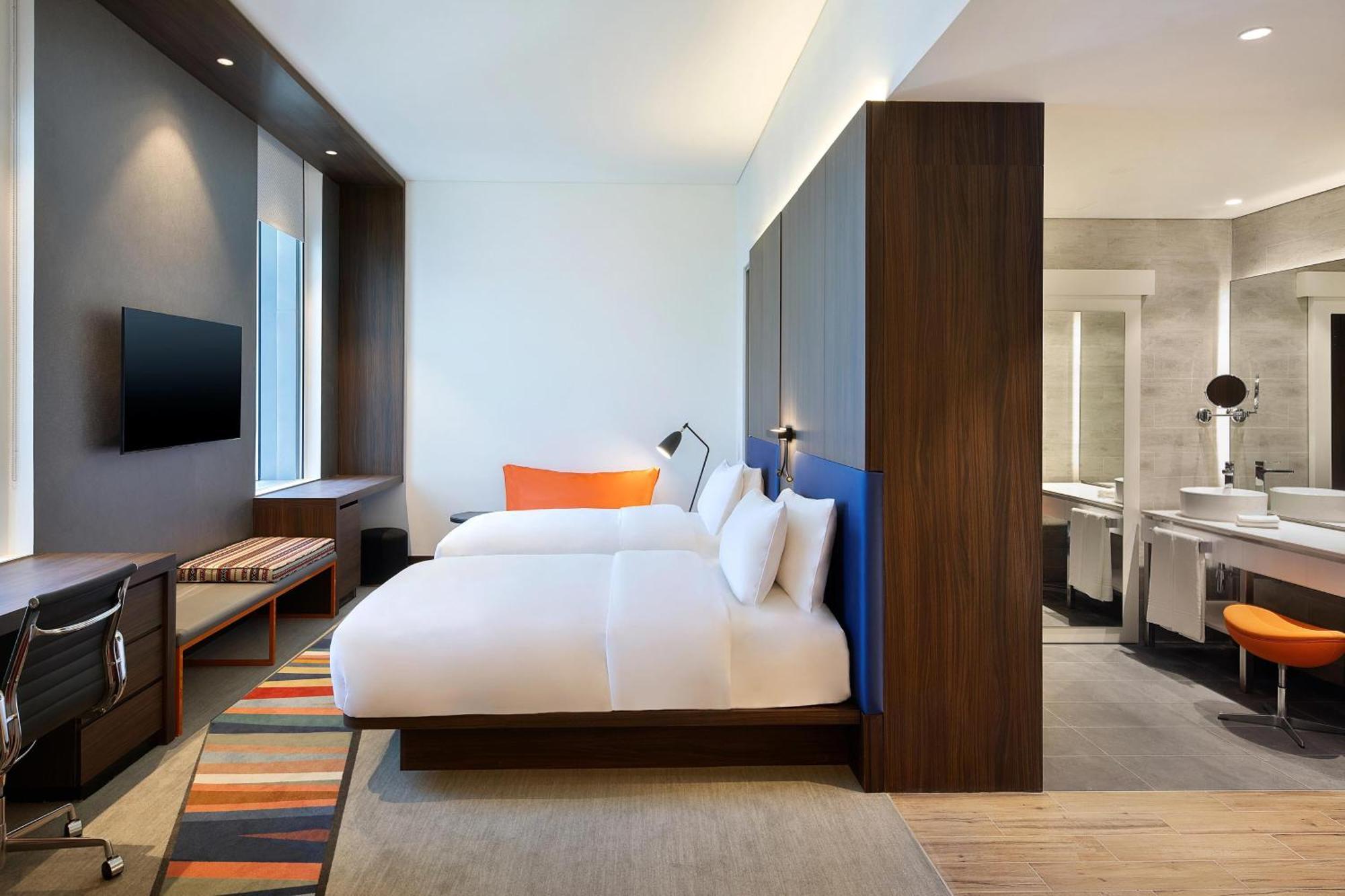 Aloft Dubai Airport Hotell Exteriör bild