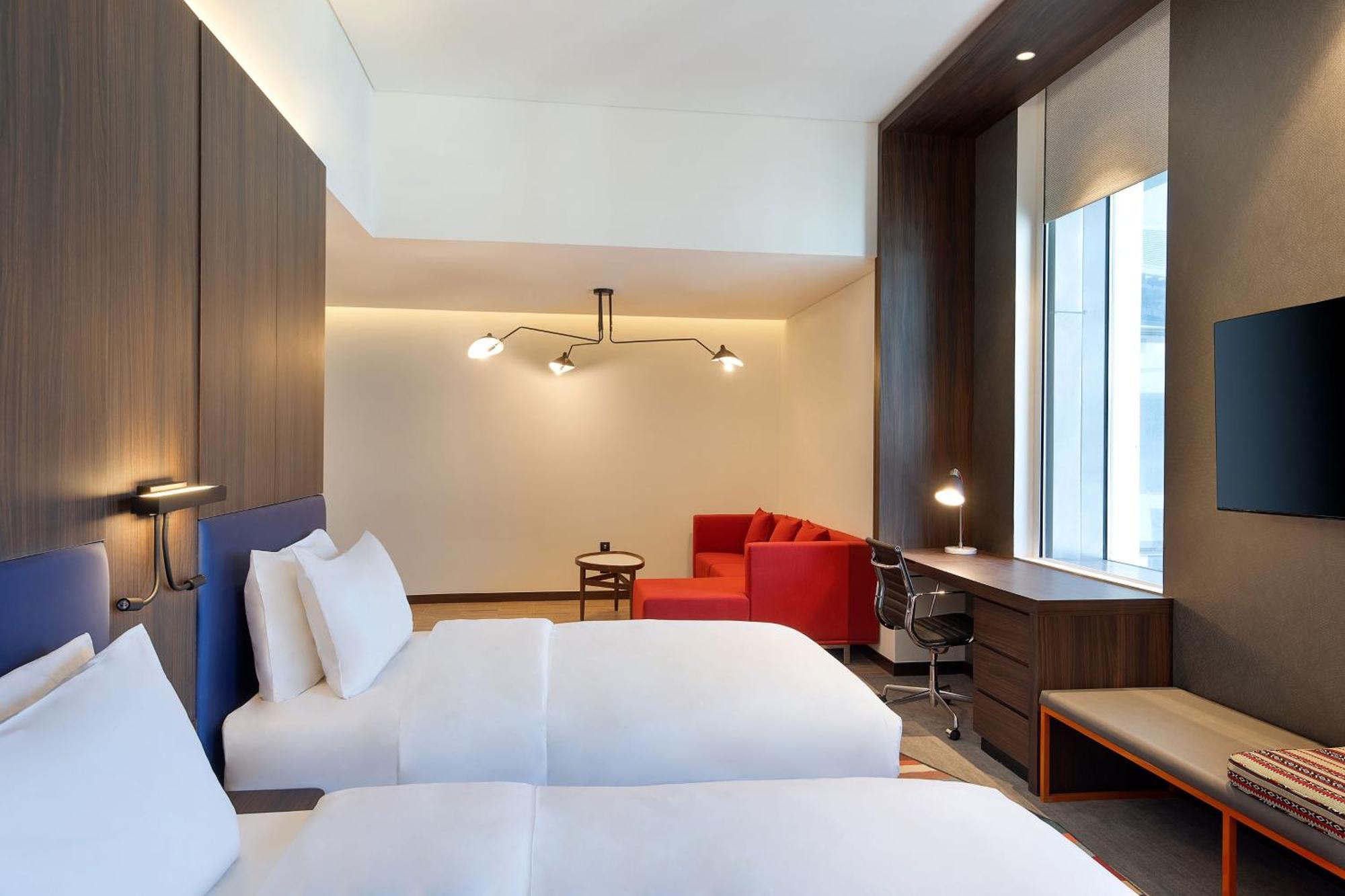Aloft Dubai Airport Hotell Exteriör bild