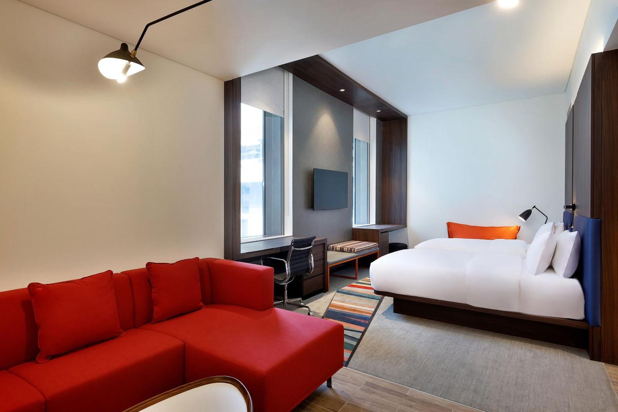 Aloft Dubai Airport Hotell Exteriör bild