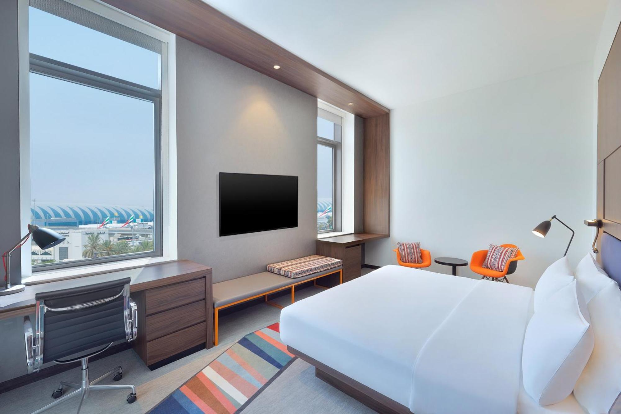 Aloft Dubai Airport Hotell Exteriör bild