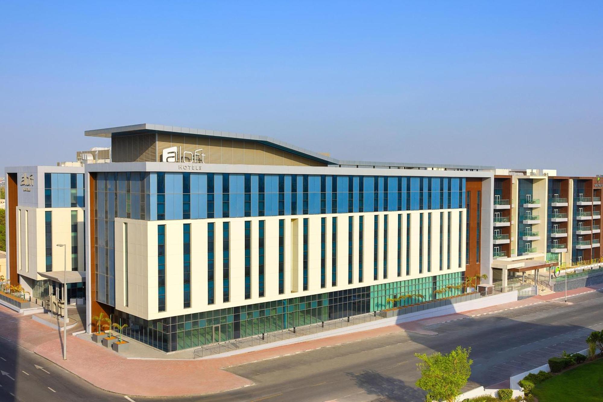 Aloft Dubai Airport Hotell Exteriör bild