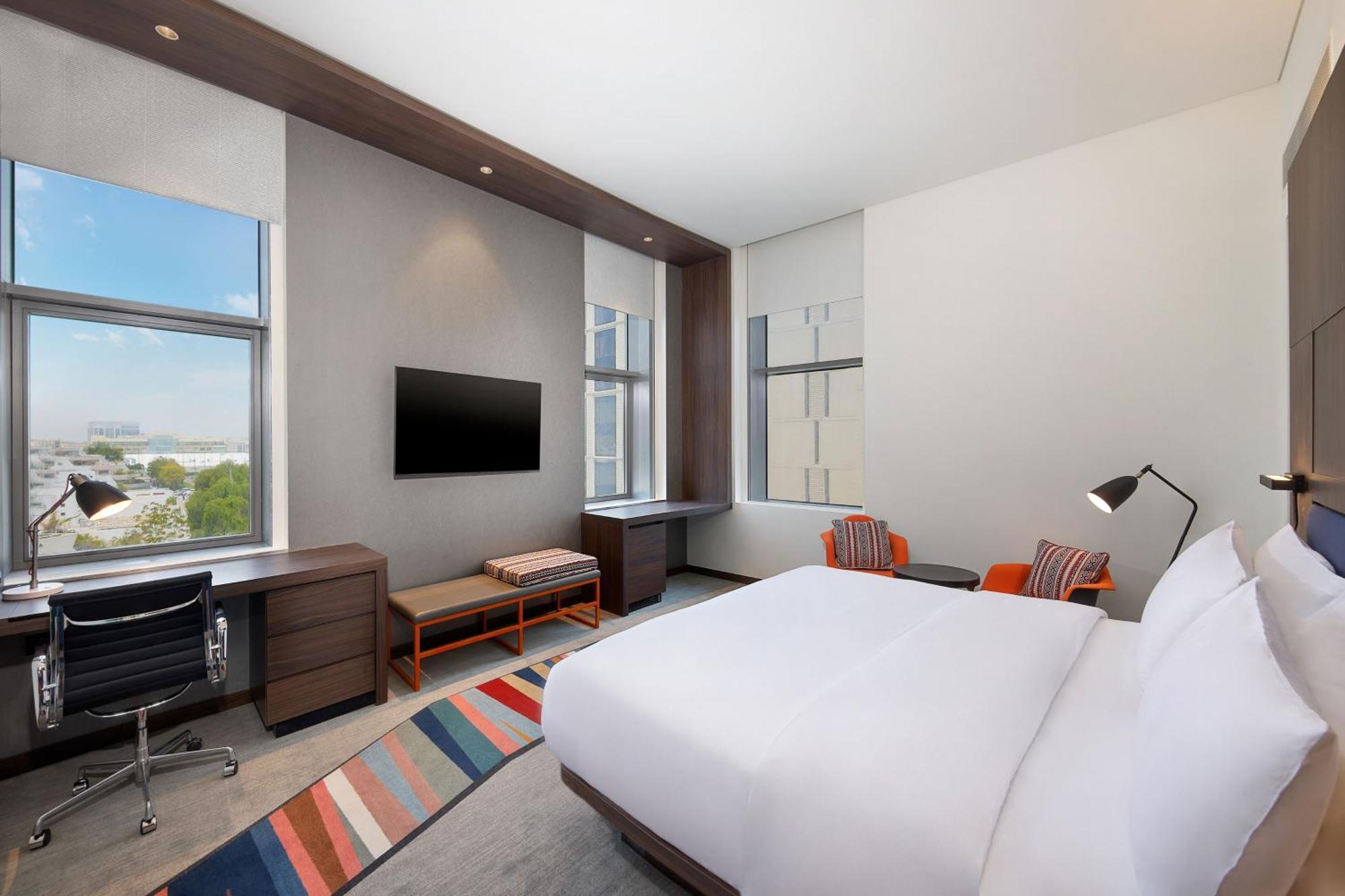 Aloft Dubai Airport Hotell Exteriör bild