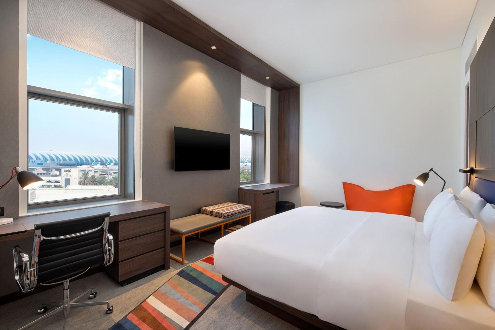 Aloft Dubai Airport Hotell Exteriör bild